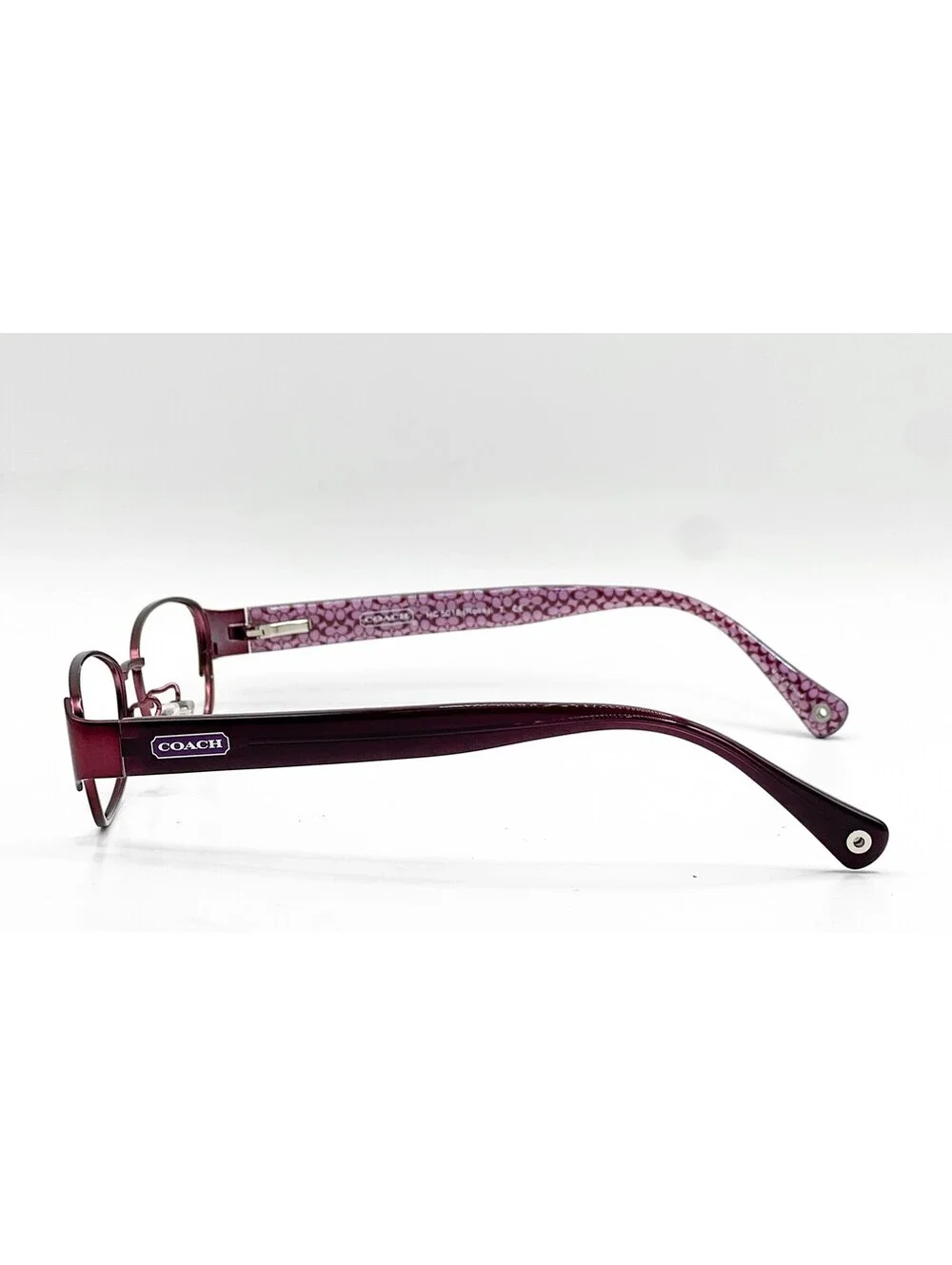 Coach HC 5018 9070 Satin Purple Butterfly Authentic Eyeglass Frames 53-15-135